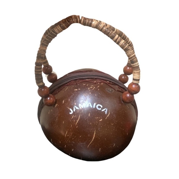 Coconut Beaded Handbag - Picture 1 of 12